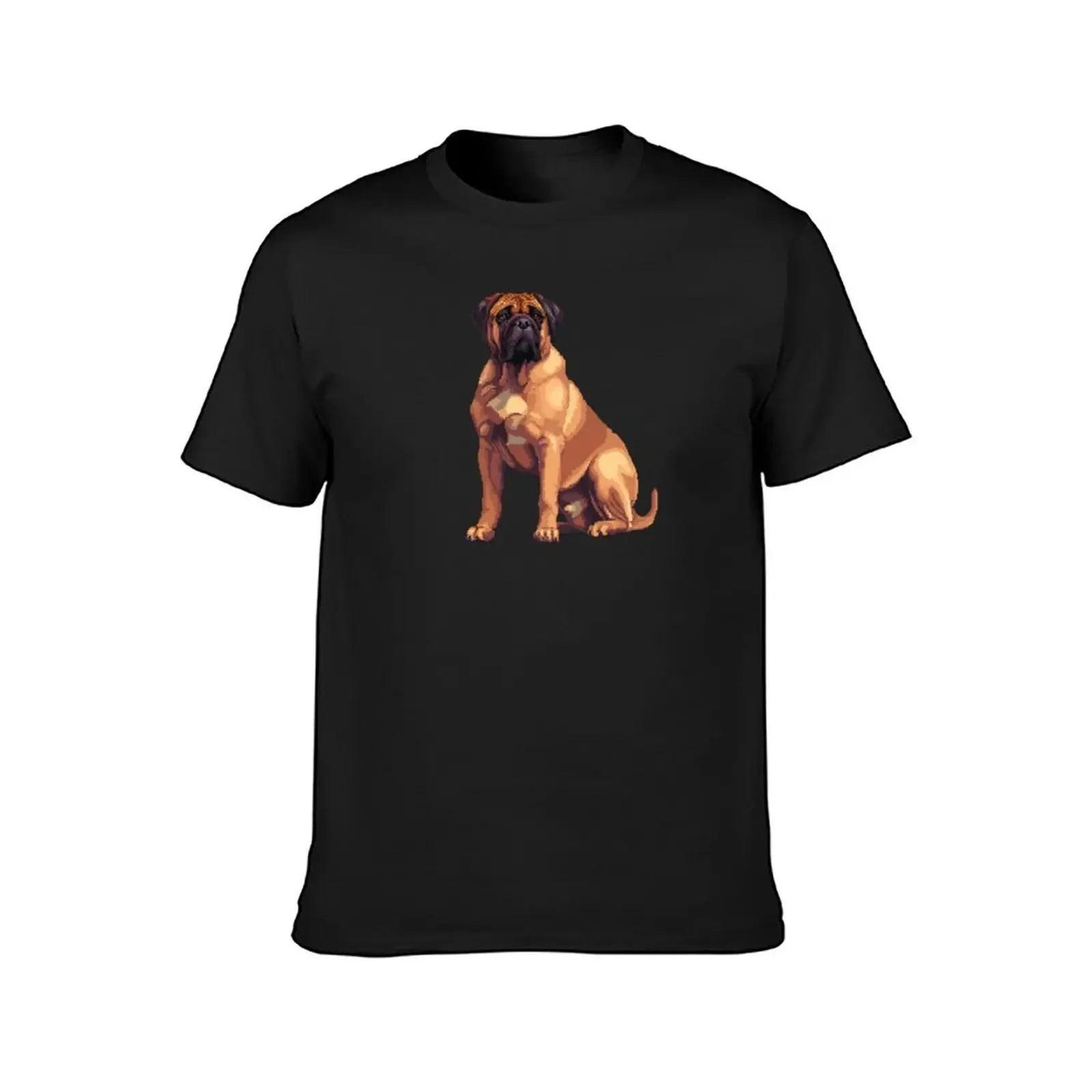 16-bit Bullmastiff T-Shirt vintage clothes summer top cute clothes Men's clothing