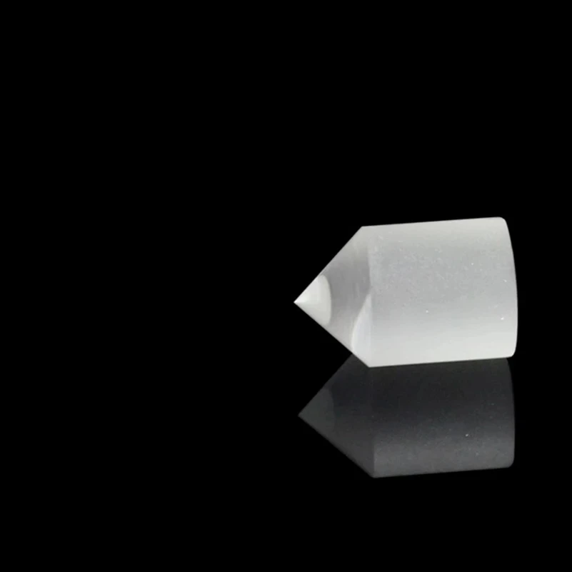 Conical Lens Conical Prism Sensor 90° Laser Light Transmission Optical Experimental Light Guide Conical Prism Lens