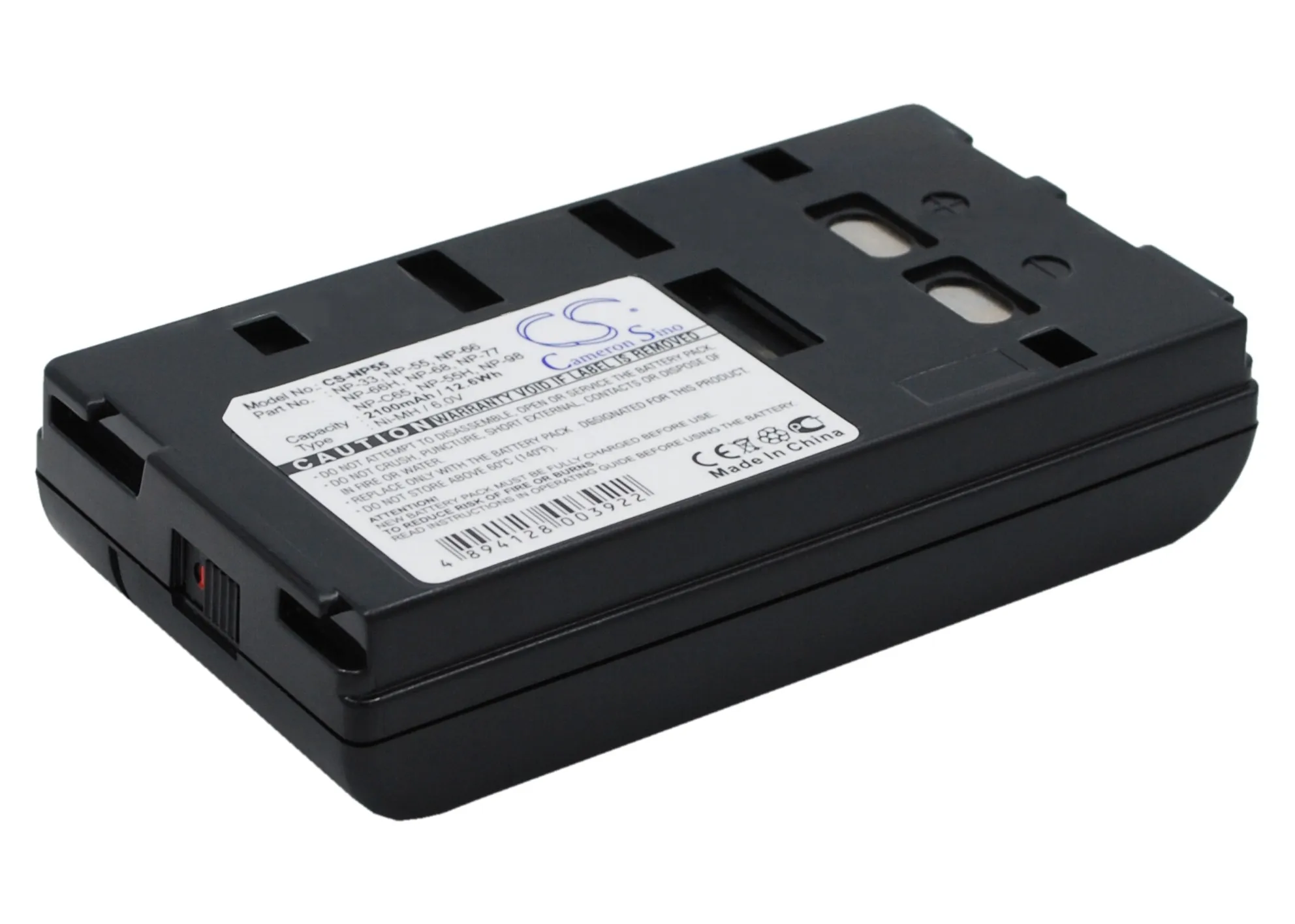 Camera Battery CS-NP55 2100mAh for Sony NP-55