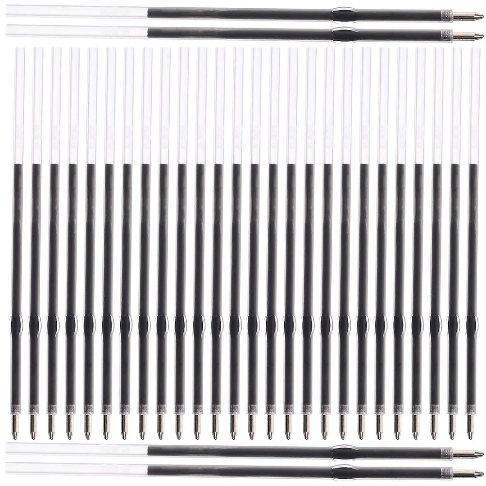 

200Pcs 0.7mm Ballpoint Pen Refills Quick-Drying Ink Smooth Writing Fine Point Refill Office Use Ink Refills for Pens