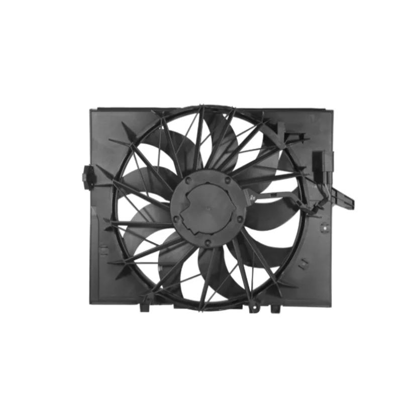 17427543282  600W Radiator  Cooling Fan Assembly for BMW E60 E63 E64 E65 520Li 523Li 530Li 730Li 740Li 750Li