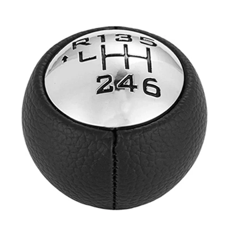 مقبض ناقل الحركة الجلدي لبيجو 307 وسيتروين - محول ناقل الحركة اليدوي 5/6 سرعات، ملحقات رافعة تروس السيارة المتينة