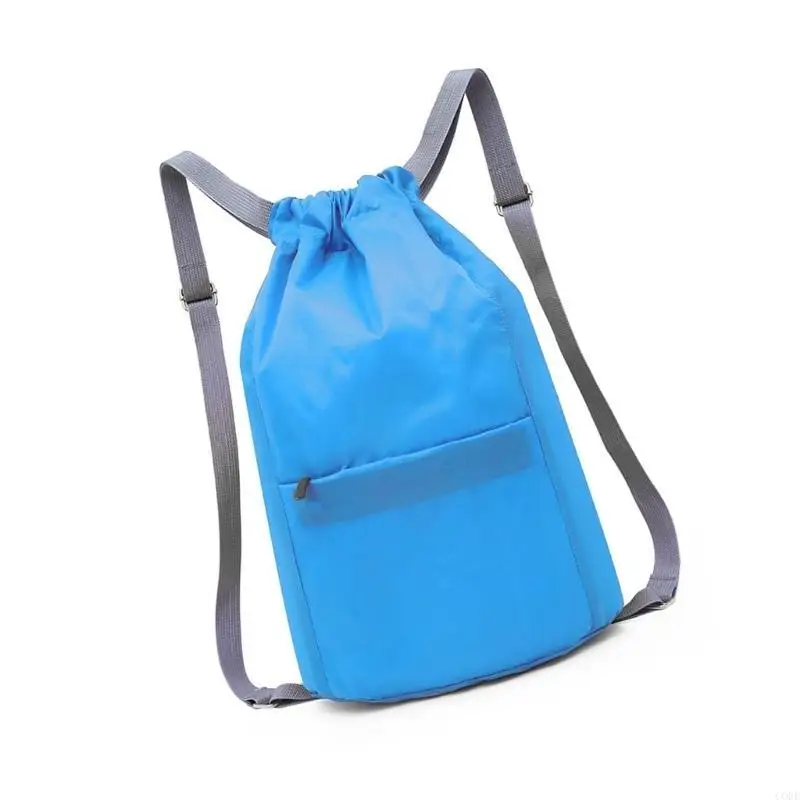 

Large Drawstring Bag Sport Gym Sackpack, Waterproof Gym Sacks for Holiday Travel