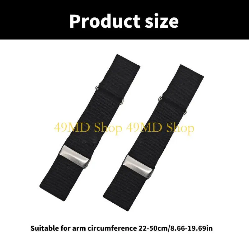 49MD 1Pair đa năng ban nhạc thể thao tay áo unisex còng tay trang trí trang trí cho thể thao và phong cách