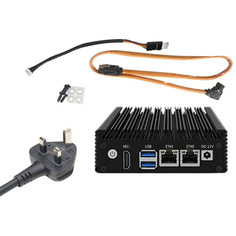 N3050 Mini PC X86-P1 Soft Routing 6W Dual Gigabit Mini Host Low Power Quad Core Four Thread 2Xusb3.0 Soft Router