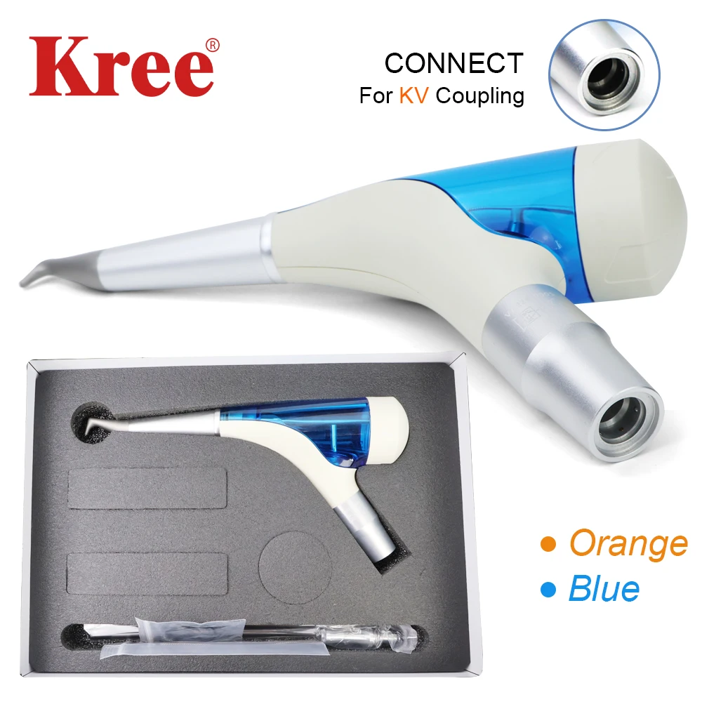 

Dental Air Jet Prophy Tooth Whitening Sandblasting Gun KV Coupling Dental Polisher Handpiece Polishing Nozzle Sandblaster Machin