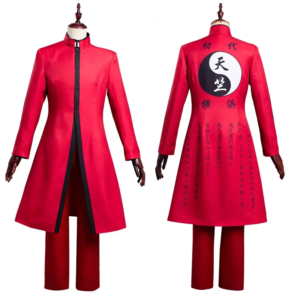 Anime Tokyo Revengers Tenjiku Izana Kurokawa Cosplay Costume Red Uniform Outfits Halloween Carnival Suit