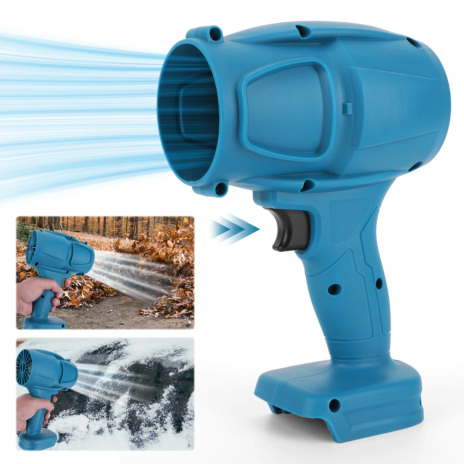 

Беспроводной пылеочиститель для аккумулятора Makita 18 В (без аккумулятора) Мини-струйный сухой вентилятор Мини-струйный сухой вентилятор для клавиатуры автомобиля Кемпинг