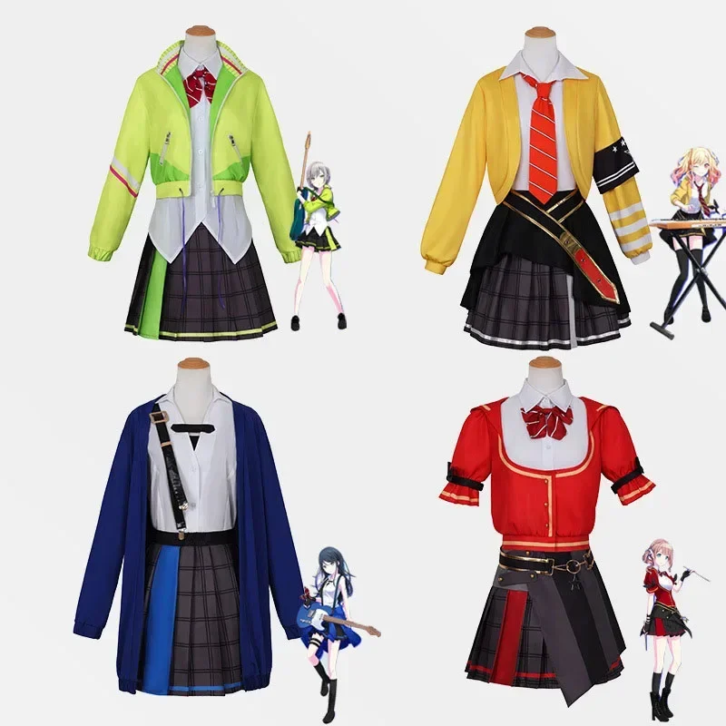 

Project Sekai Colorful Stage Cosplay Tenma Saki Hinomori Shiho Hoshino Ichika Mochizuki Honami Leo/need Cosplay Costume Props