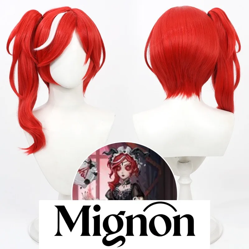 

Парик для косплея Identity V Red-Haired Witch Priestess «Ака», Red Highlights, Правда под