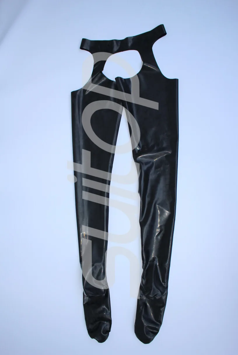 sexy nature rubber latex legging