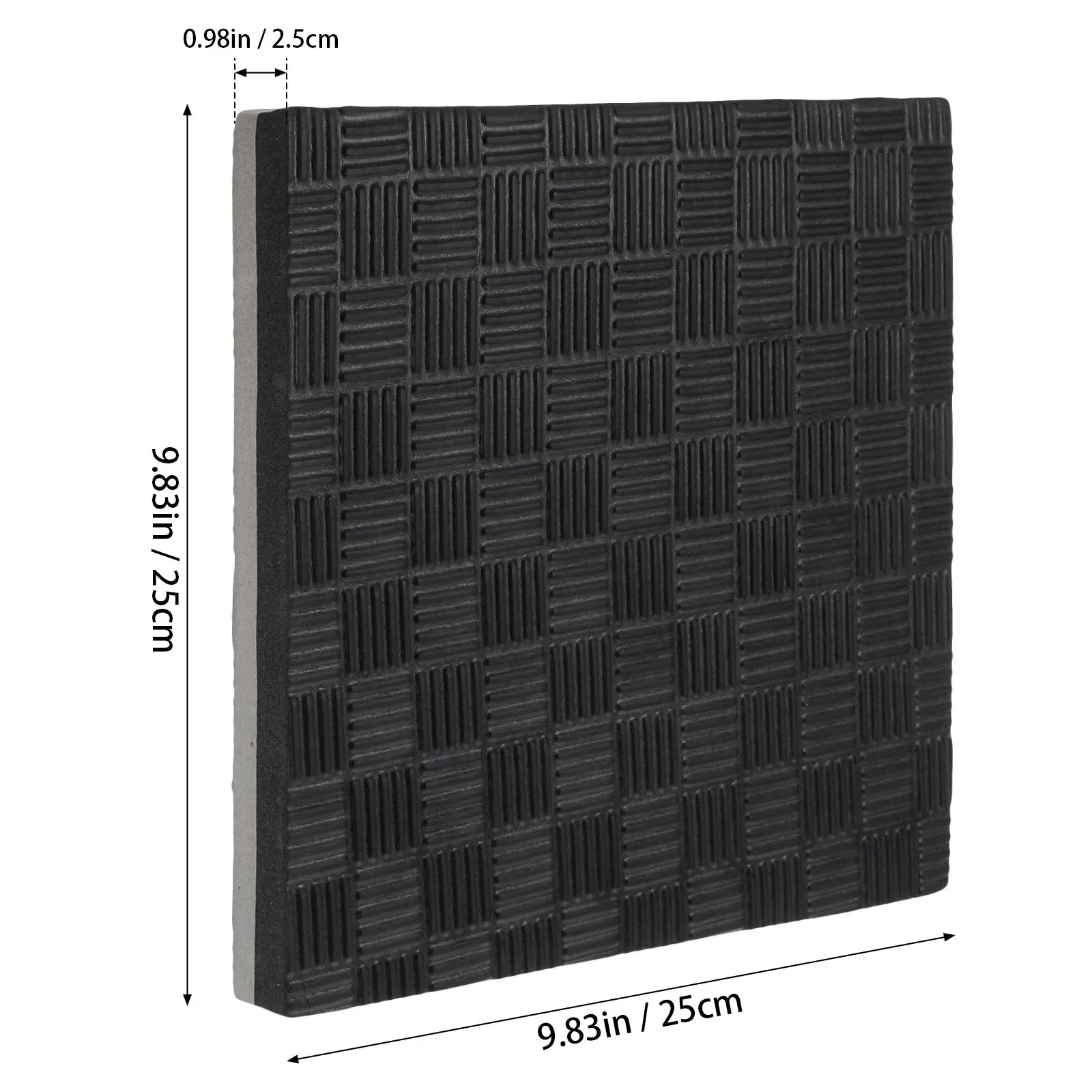 Food Processor Mat 9.8x1 Thick Shock Absorbing Anti Slip Pad Mixer Sound Dampening Blender Noise Reduction Stable Kitchen Mat view 2