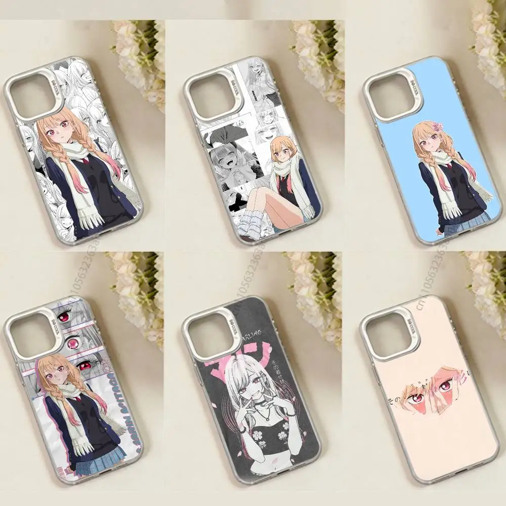 

Marin Kitagawa Phone Case for iPhone 15 16 Pro Max Air SE 11 13 Pro 14 Plus 12 11Pro 15Pro Max 16e Cover