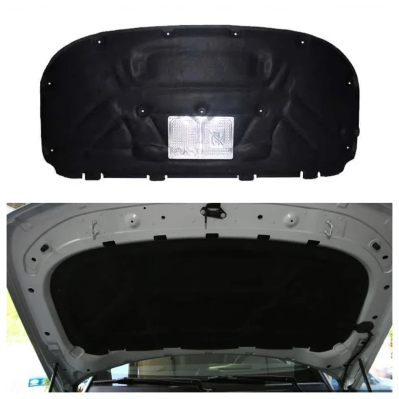 For Land Rover Range Rover Sport L320 2005-2013 Car Heat Sound Insulation Cotton Front Hood Engine Firewall Mat Noise Deadener