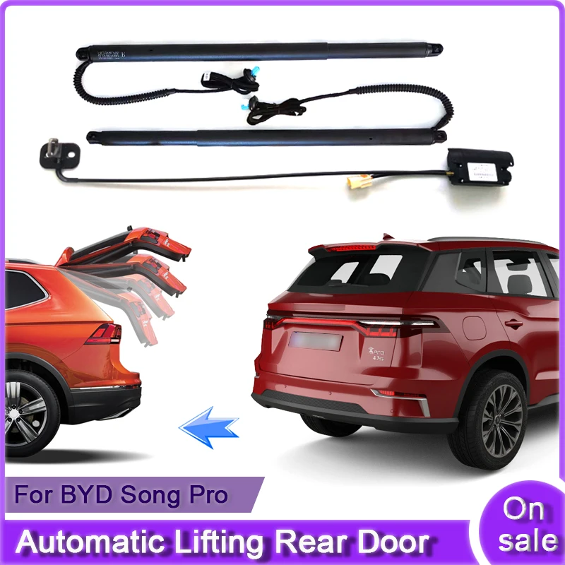 For BYD Song Pro 2019~2022 Car Electric Tailgate Lift System Kit Auto Tail Gate Opener Automatic Lifting Rear Door