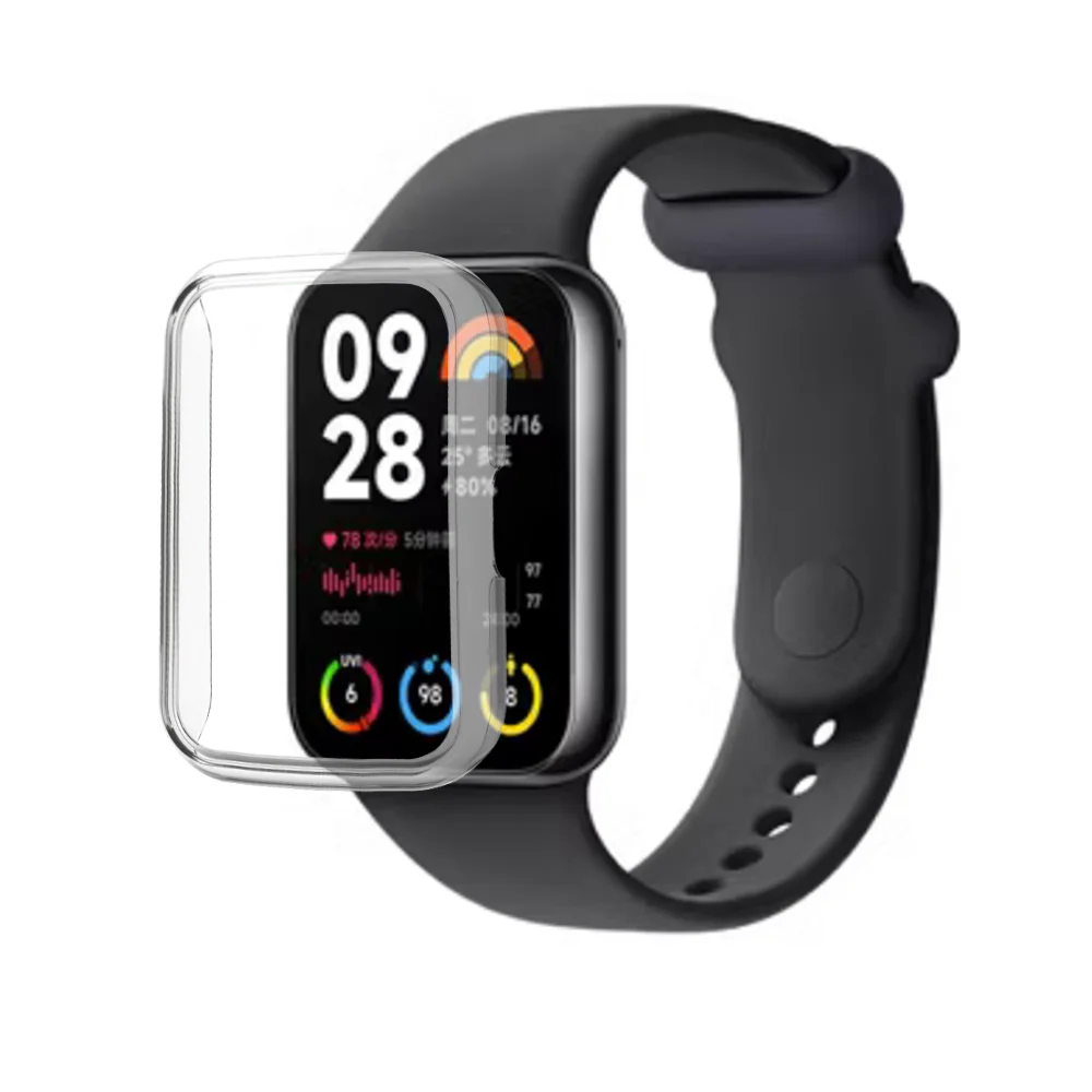 PC Hard Shell Für Xiaomi Mi Band 8 Pro fall abdeckung Smartwatch Schutz abdeckung Für xiaomi Mi Band 8 Pro hülse Stoßstange Zubehör