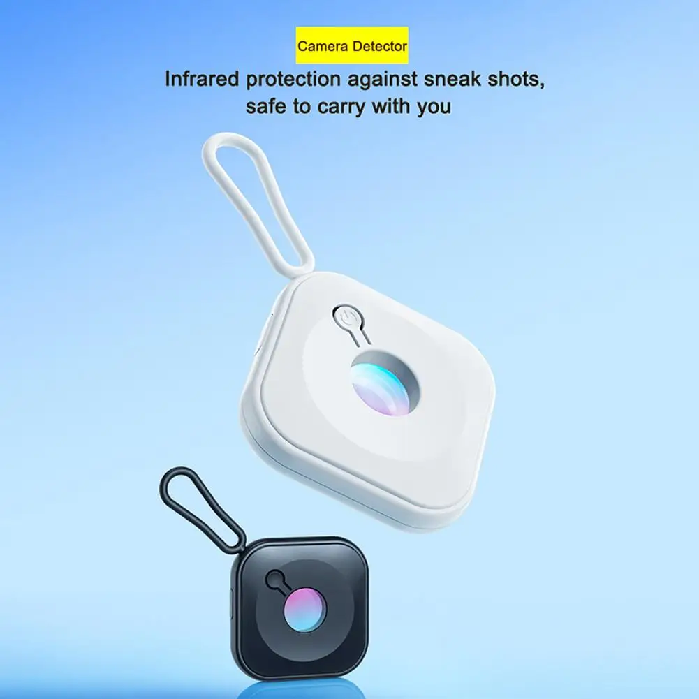 Infrared Camera Detector Anti Peeping Lens Finder LED Spy Gear For Security Protection Anti‑Peeping Gadget for Travel Hotel