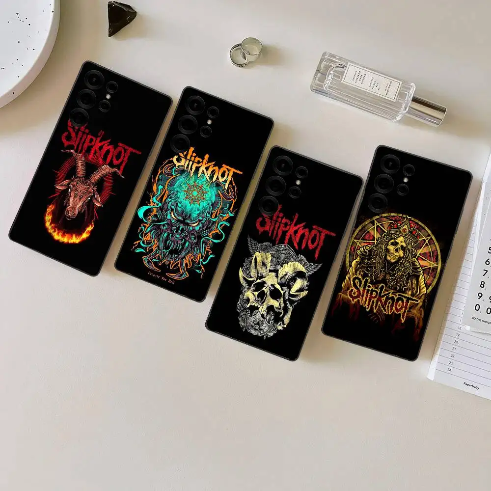 Band Cool-S-SlipknotS-S Phone Case For Samsung S 24 fe 25 Ultra plus 20 lite 21 30 22 23 24 22 Ultra 5G Fundas