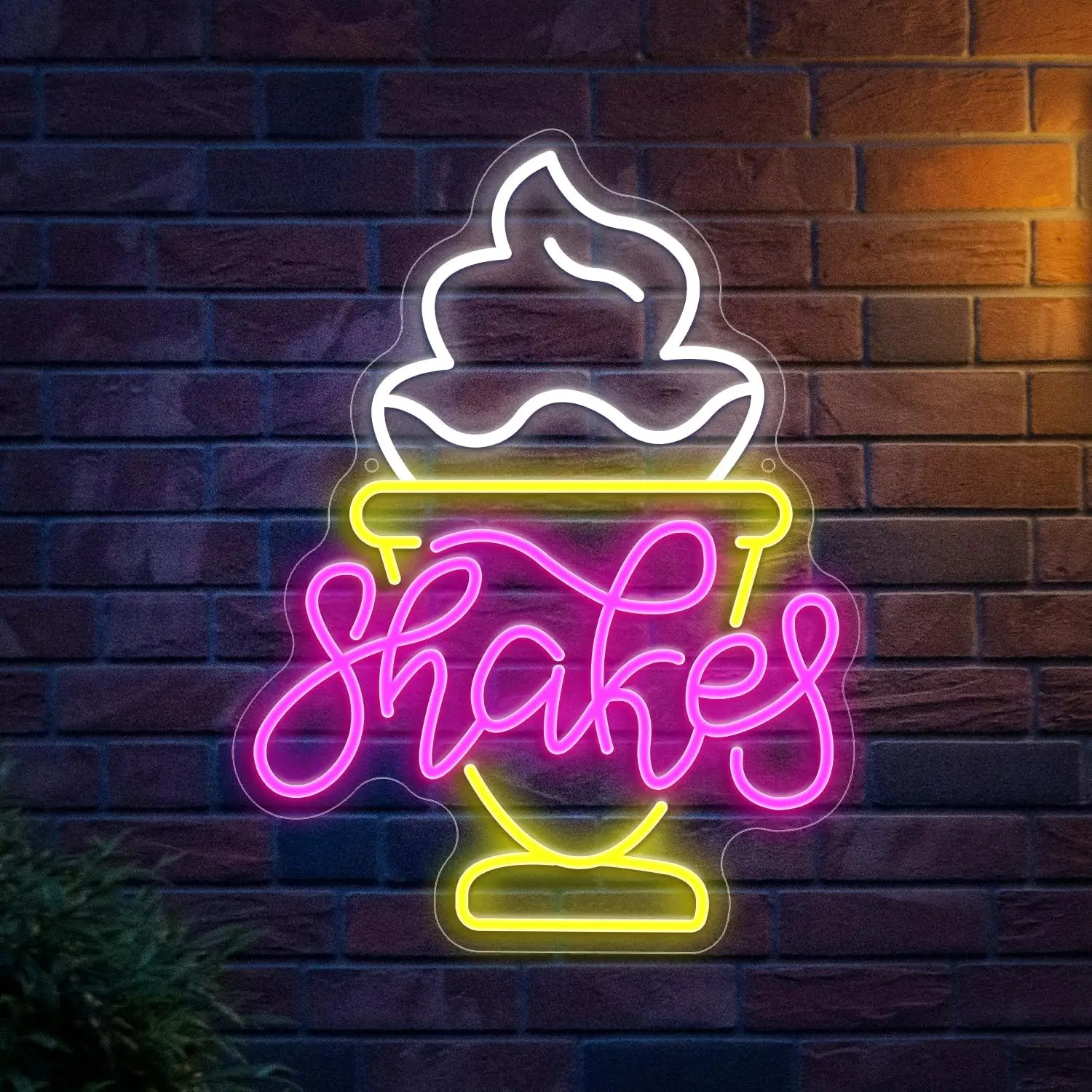 

Milk Shake Neon Sign USB LED Light for Store Cafe Drink Dessert Shop Fast Food Kitchen Restaurant Decorations personnalisé Gift