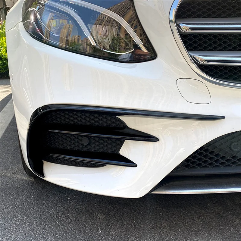 

H-W бампер спойлер AMG ветровое лезвие переднее ветровое лезвие украшение автомобиля для E-Class W213 2016-2020 E200 260 300