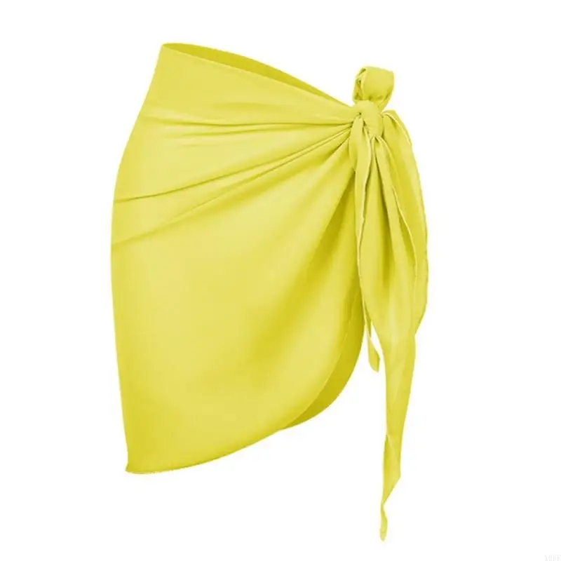 

X9FF Beach Wrap Skirt For Women Light Weight Bathing Suit Coverup
