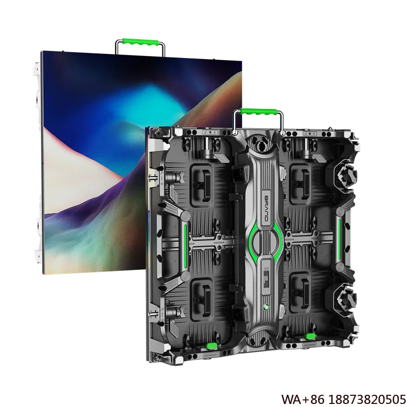 

LED Display Vcore Stage Outdoor Pantallas Rental Screen Tv Panel Good Price P4.81mm Die-casting Advertising 500*500 Screen