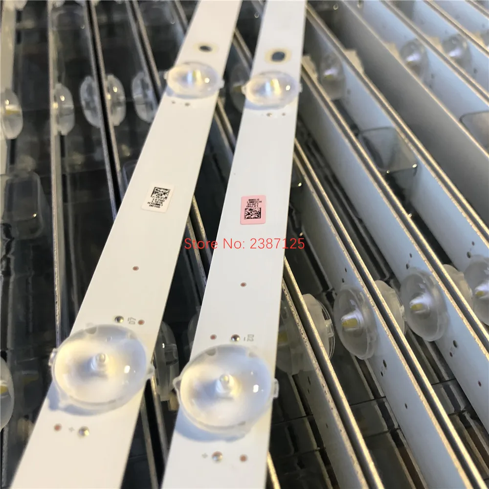 14 قطعة LED شريط إضاءة خلفي 8 + 8 مصباح ل VIZ IO 75 "TV LB75011 E75-E3 LFTIGRAT LFTIGRLT E466196 XY-MpcsC #4