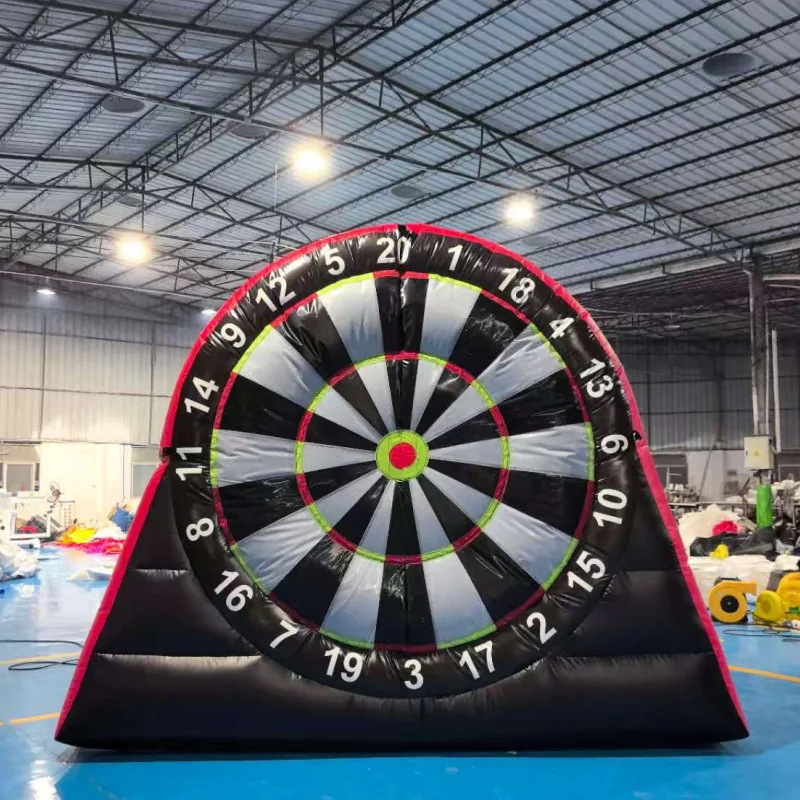 Commercieel Pvc Opblaasbaar Voetbal Dartbord Outdoor Familie Recreatie Opblaasbaar Voetbal Dartbordspel