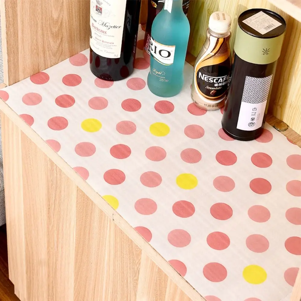 Delicate 3M Non-Slip Drawer Mat Moisture-proof Shelf Liner Pad Kitchen Table Decoration Protect Cupboard Gadget