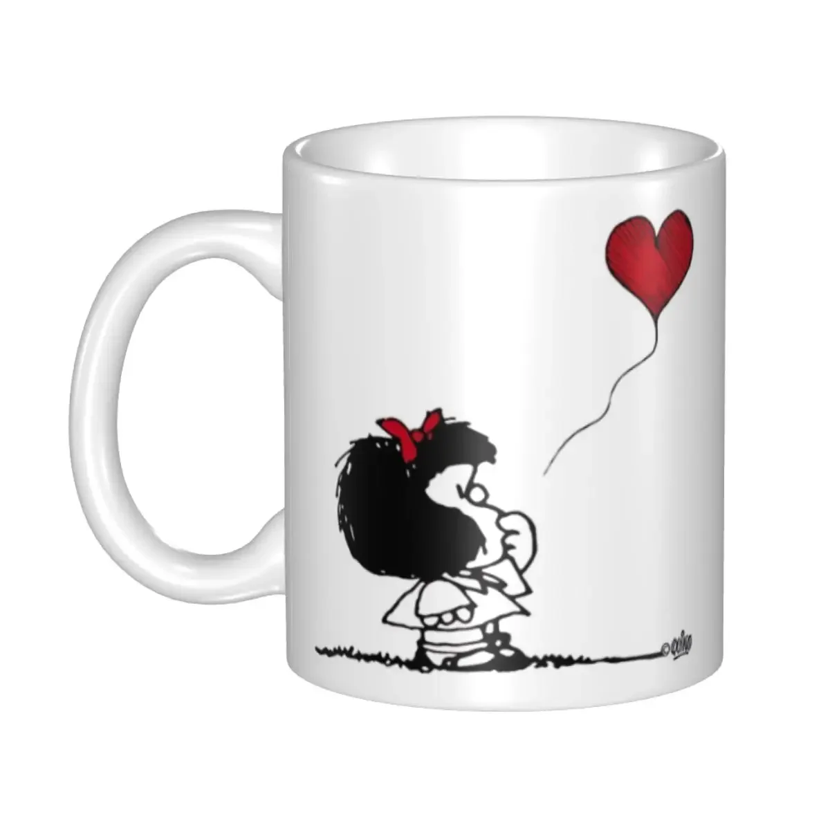 Mafalda керамические волшебные чашки 350 мл, кружки для чая с молоком, кофе, лучшие подарки на день рождения для детей, друзей