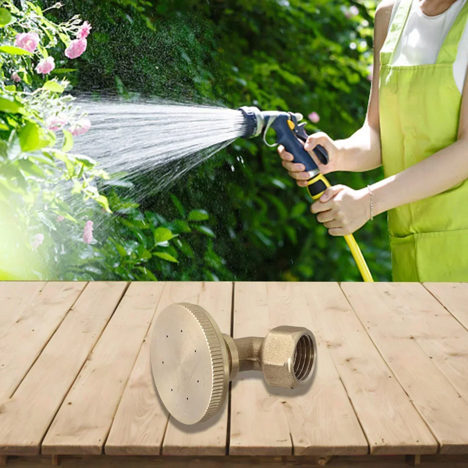 As Pictures Show 7 Hole Nozzle For Irrigation Plant Watering Versatile Seven-Hole Design Agricultural Irrigation Tool