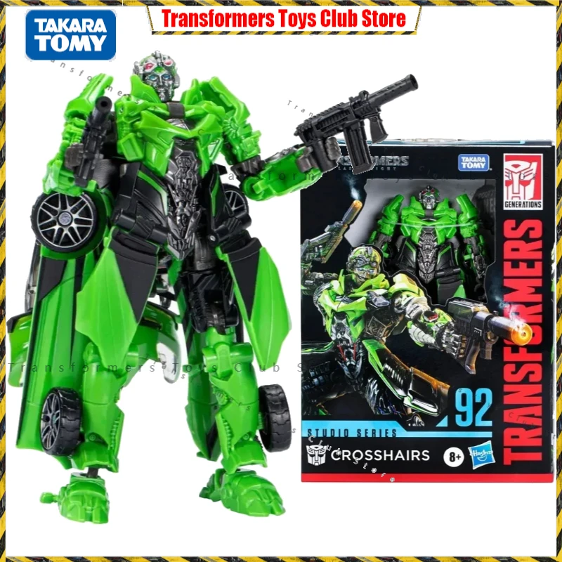 В наличииTakara Tomy Transformers The Last Knight Studio Series SS92 CROSSHAIRS Deluxe Class Фигурки Коллекция игрушек в подарок