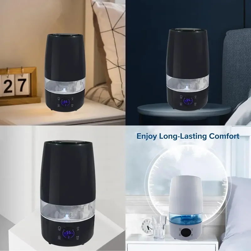 for  4 in 1 Intelligent Touch Screen Control Timed Setting Large Water Tank Ultrasonic Cold Mist Humidifier