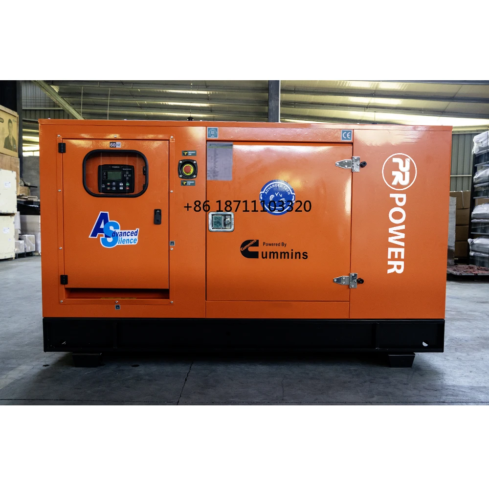 PR High Power Diesel Generator 60KW 75KVA 80KW 90KVA 60KW 70KVA Open Frame with Remote Start Silent Type