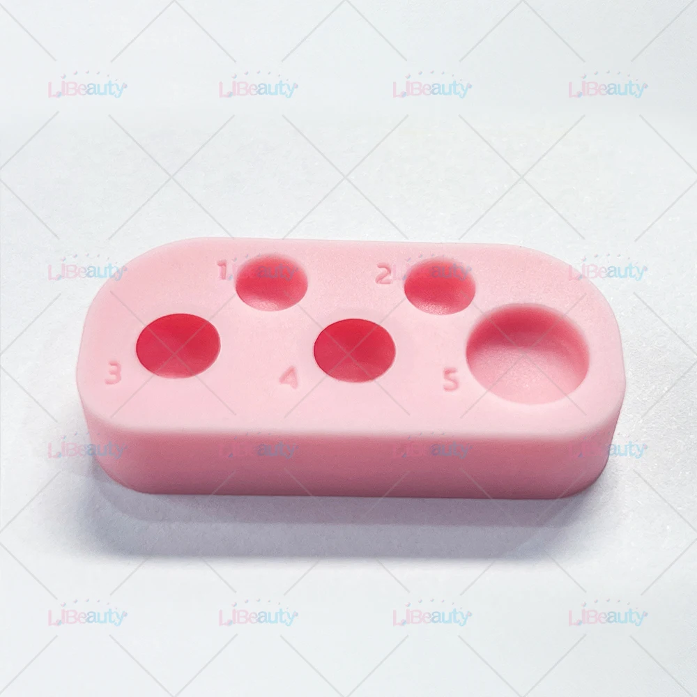 Libeauty 1 Stück Mini-Silikonpalette mit 5 oder 6 Funktionen für Wimpernlifting und -färbung, Augenbrauenlaminierung, Wimpernperm-Pads, Make-up-Werkzeuge – Detail 6