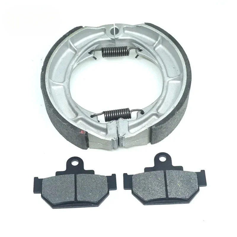 For Suzuki Savage LS400 F/P/U 1986-1996 LS650 F/P 1986-2004 2003 2002 2001 2000 Front Brake Pad Rear Brake Shoe Kit Set