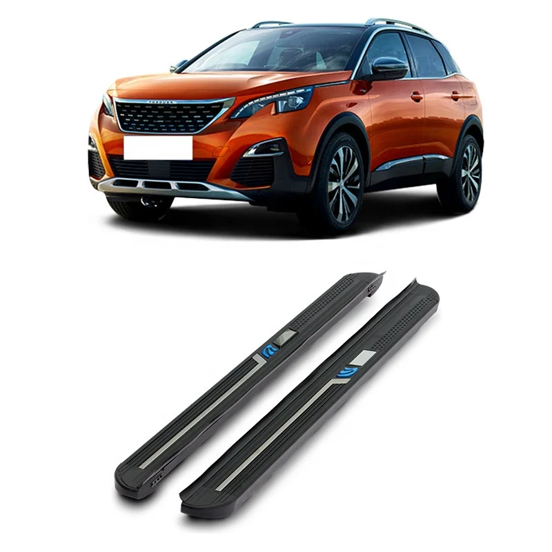 

High-quality Durable Aluminum Alloy Fixed Suv Automobile Accessories Car Pedal for Peugeot 4008 Running Boards