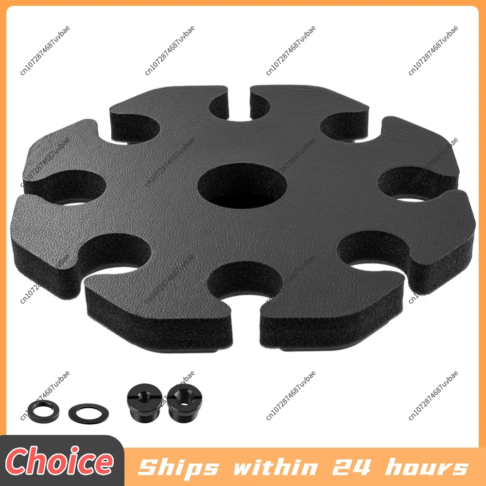 8-Slot Microphones Stand Holder Detachable Mic Organizer Easy Installation Mount Storage Bracket Mics Holders For Studio Karaoke