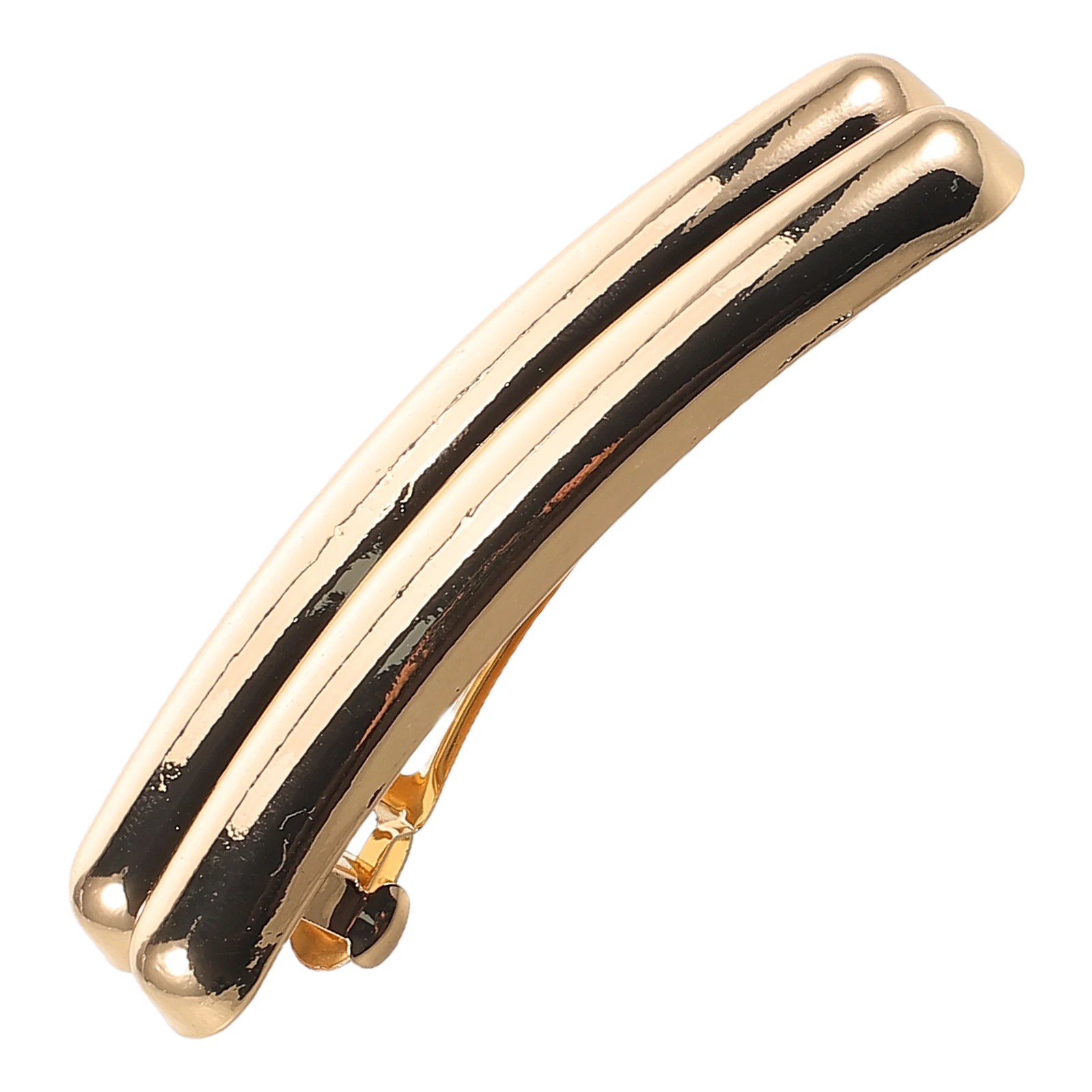 

French Pins Christmas Barrette Ornaments Metal Side Headwear Blank Clips For Crafts Diy Clips Making Kits Curved Shape Mini