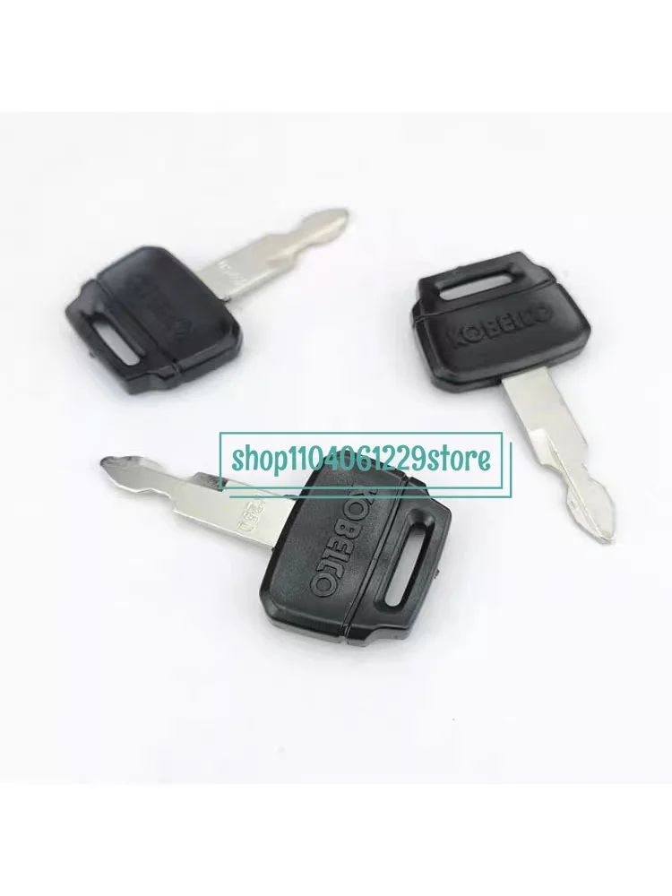 set of 5 For Kobelco K250 Excavator Keys sk75 200 210 260-8-6E