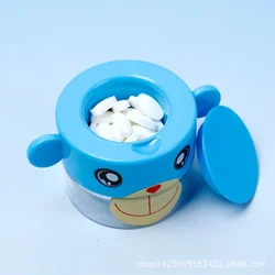 Pill Crusher Cute Portable Convenient Quick Grinding Medicine Cutter Tablet Grinder Medicines Storage Box