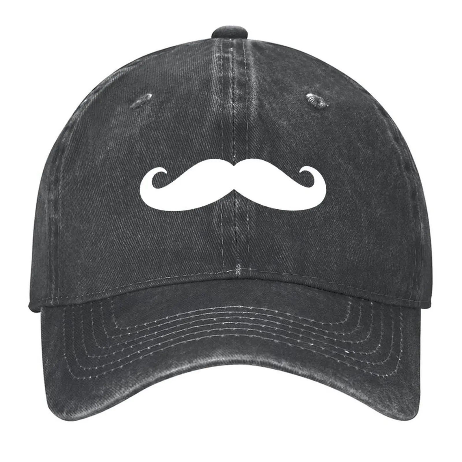 

Mustache Moustache Baseball Cap Vintage sun hat hard hat hats for men Trucker Hats For Men Women's