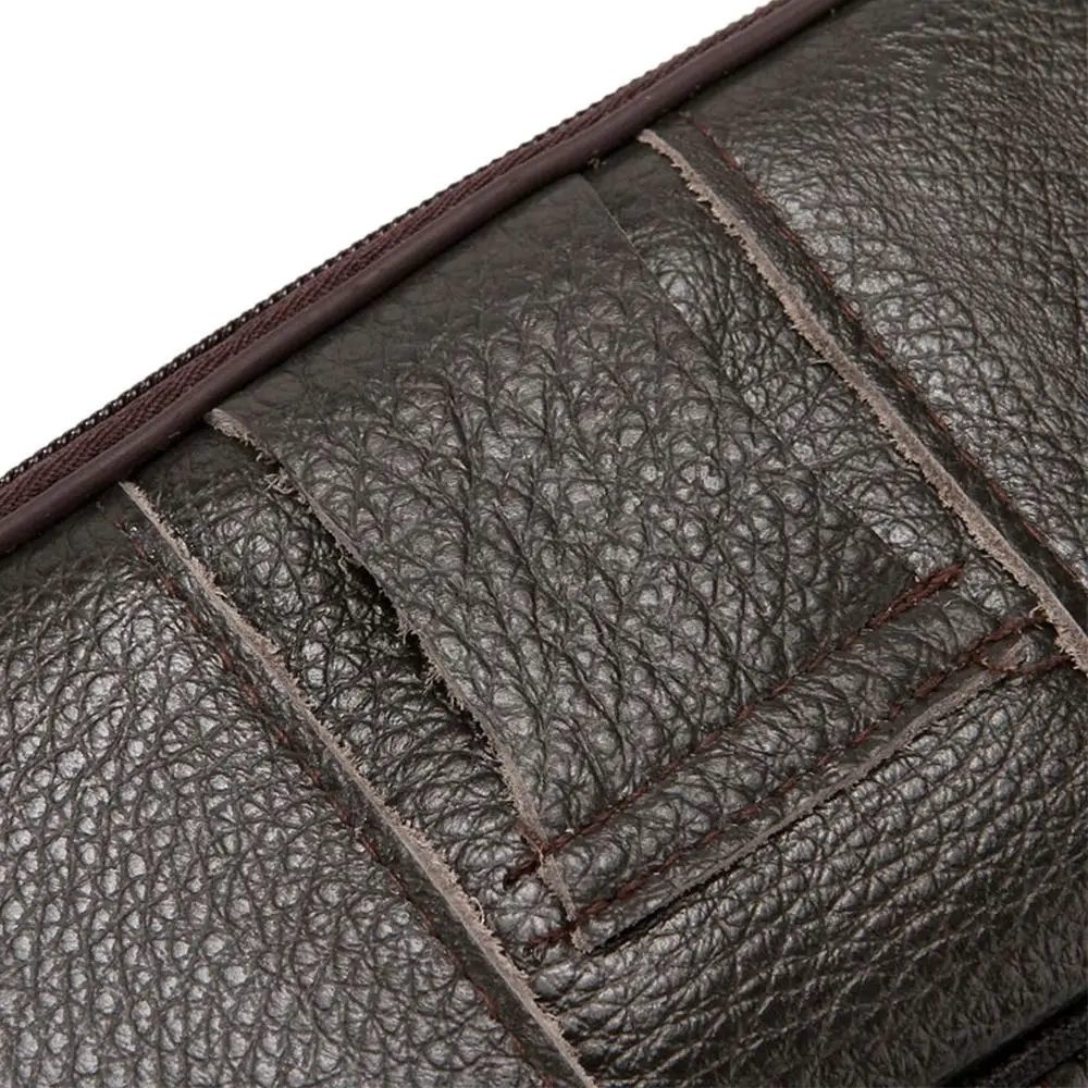 Nueva Bolsa de Cintura para Teléfono de Cuero PU, Bolsa Multifuncional para Teléfono, Impermeable, para Uso Diario