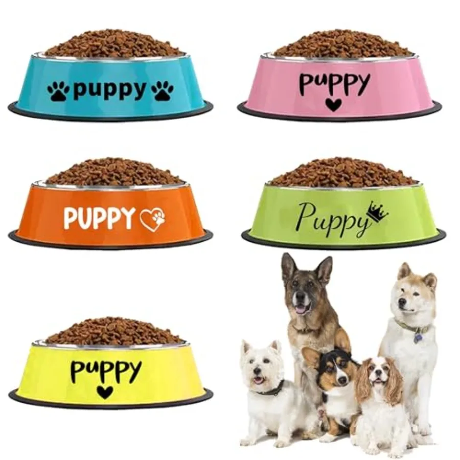 

ized Dog Cat B with me Персонализированные стальные щенки Bs для оба кошки, собаки, нескользящая корм для домашних животных, вода B izable, милый розовый, белый, синий