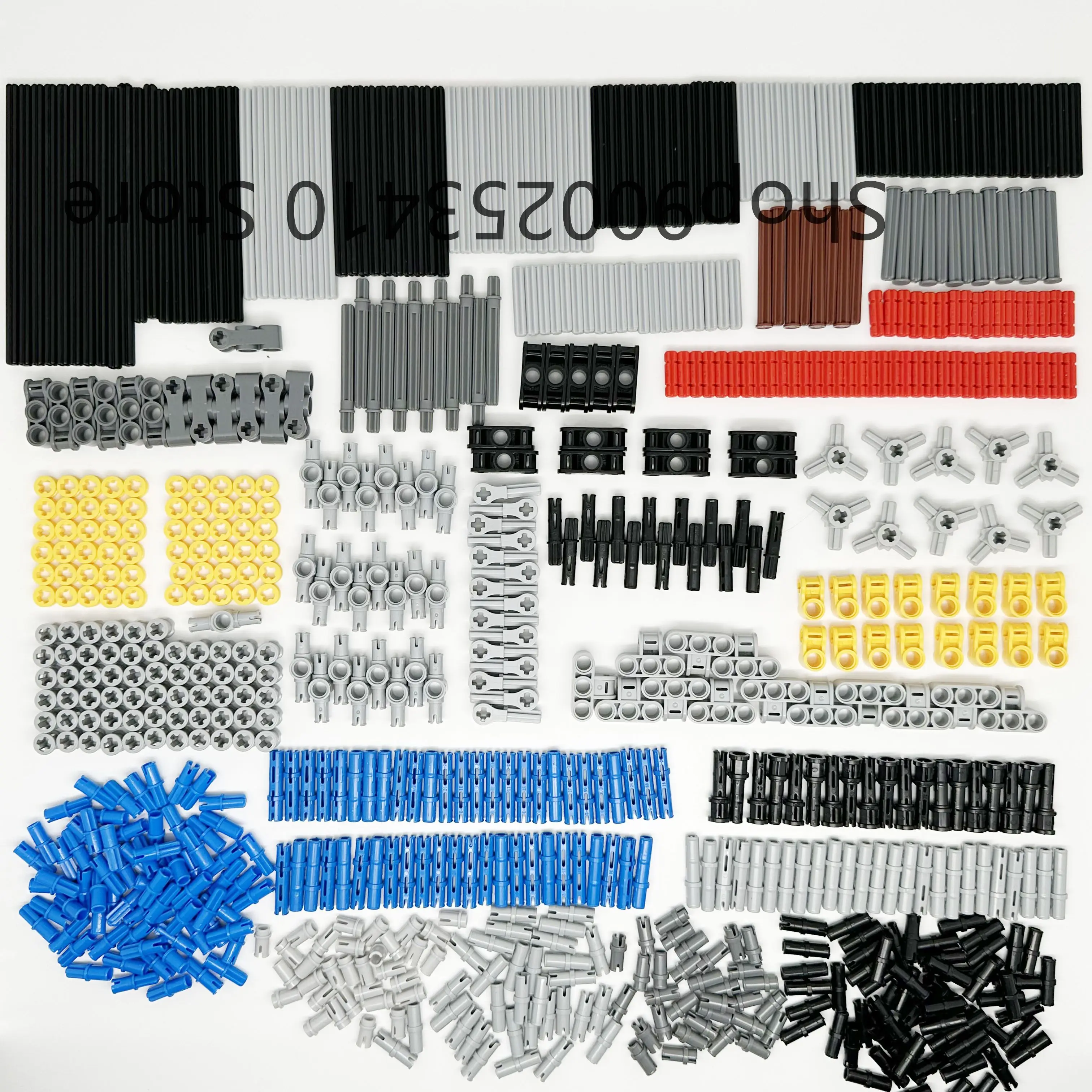 Building Blocks Bricks Technical Parts Pin Beam Liftarm Axle Connector Panel Gear Car Motorcycle Technology Set Toys