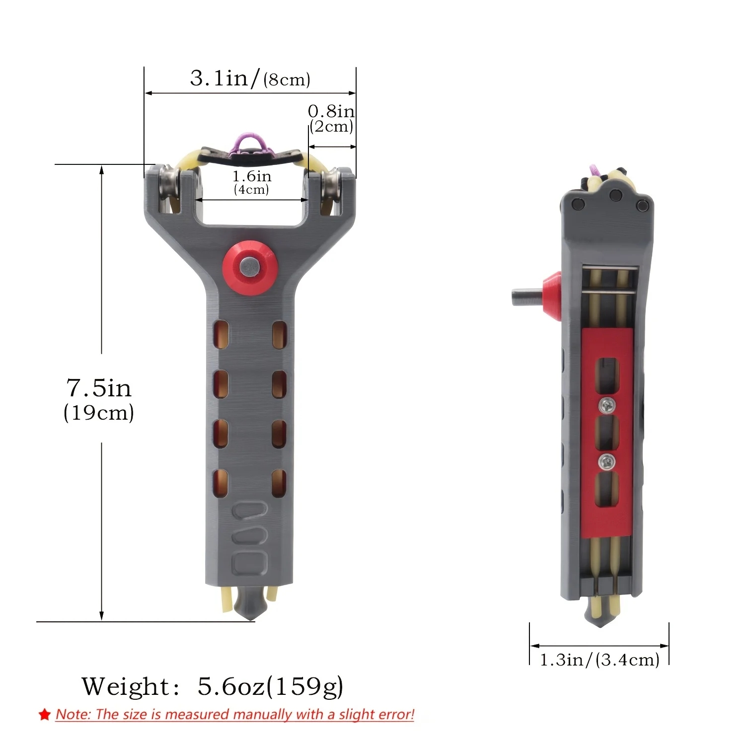 Handheld Practice Use Automatic Loading Design Gear Bag Friendly Practice Tool for Outdoor Recreation