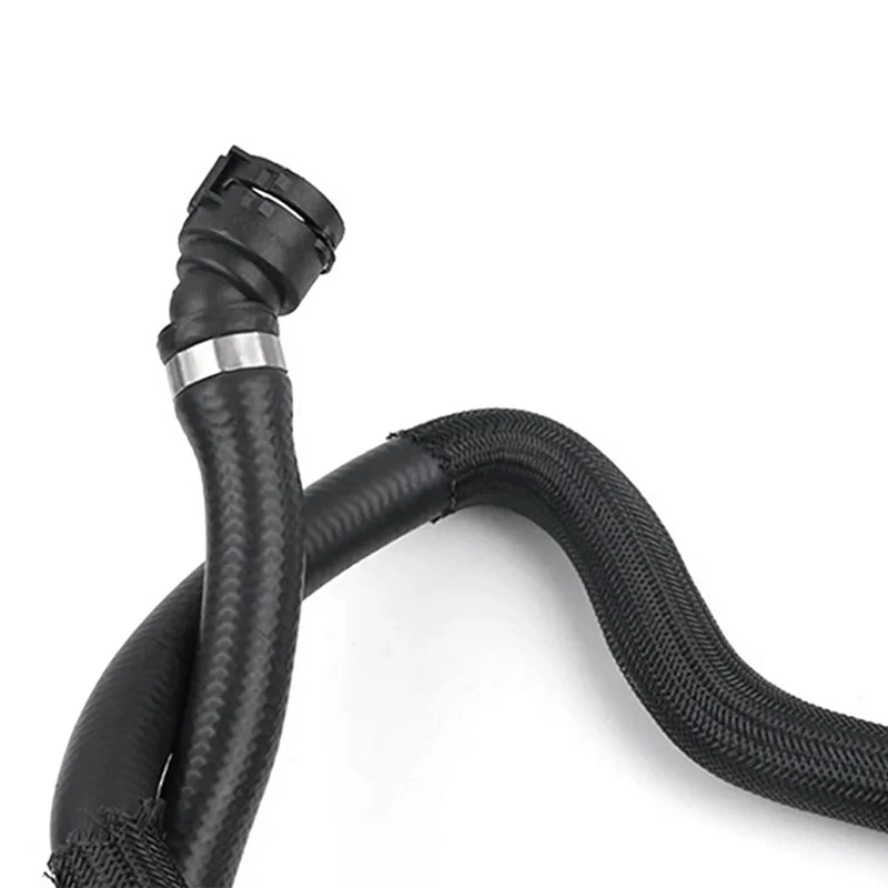 1 PCS Engine Expansion Tank Radiator Hose Rubber Water Coolant Pipe Black Rubber For BMW E70 E71 X5 X6 35IX 40IX 17127576371