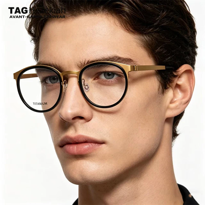 

Оправа для очков 2026 Eyeglass Denmark Design L9704, мужская, люксовый бренд, титановая, ультралегкая, для женщин