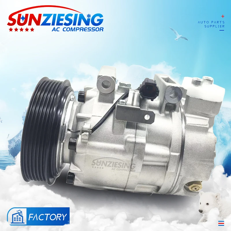 for Nissan X-Trail T30 AC compressor 2.5L QR25DE 2000-2007 CWV615M 60-03155NA 16003155-101 16003155-102 92600 AU010 92600AU000