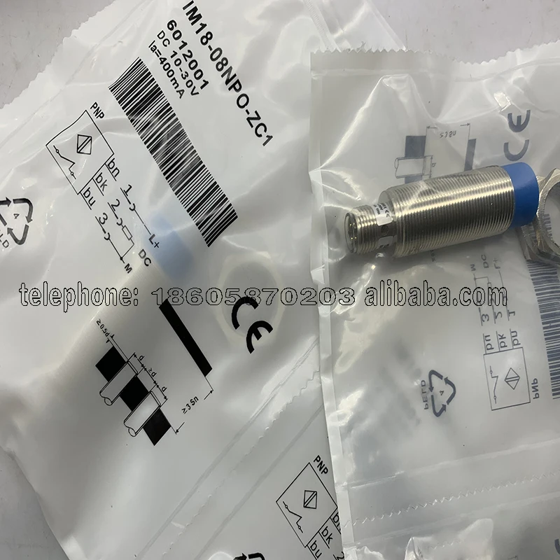 New Proximity Switch Sensor in Stock IMF18-05BNPVC0S IMF18-05BPSVC0S High Quality Seller One-year Warranty